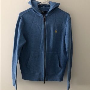 Men’s polo jacket hoodie - small